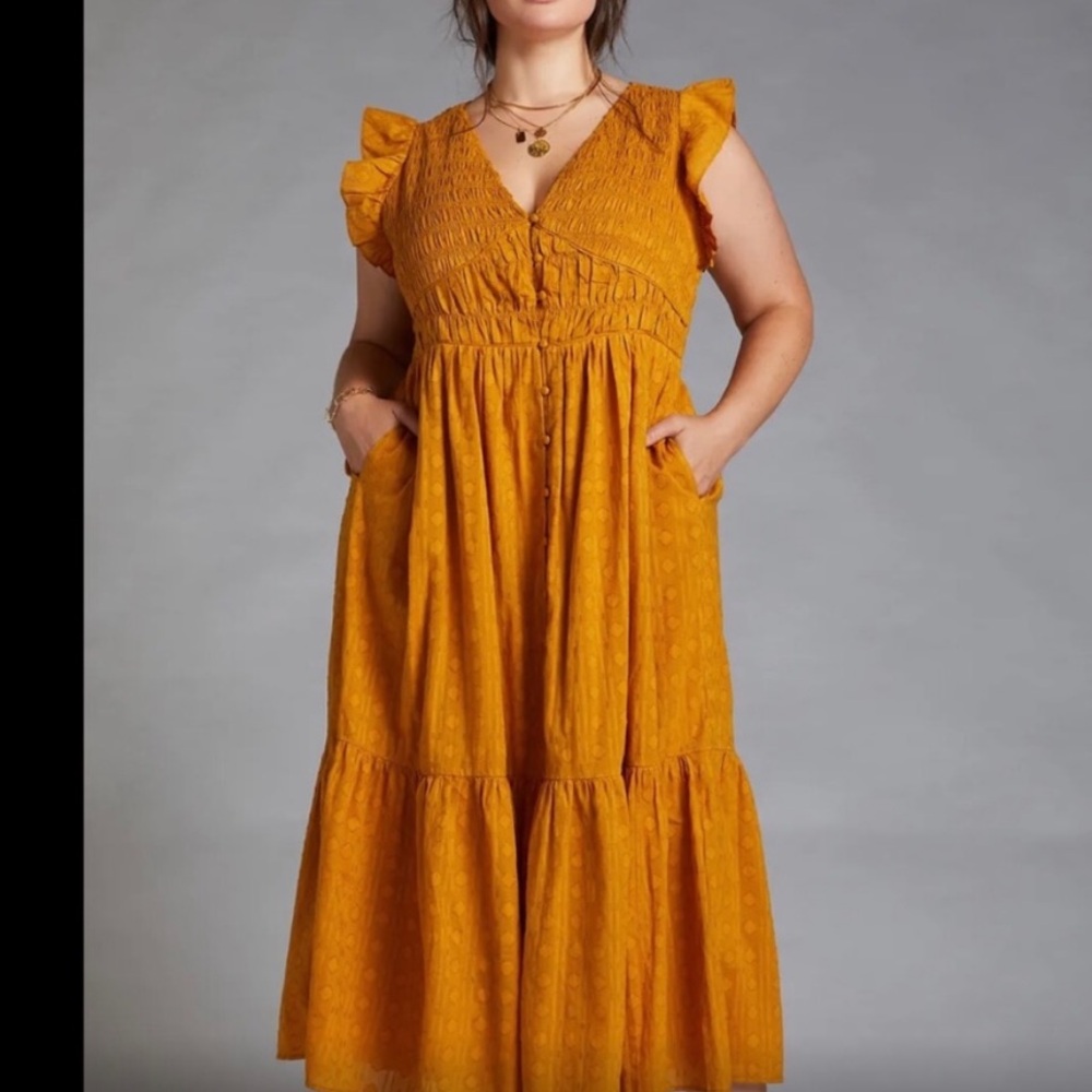 Anthropologie Midi Dress